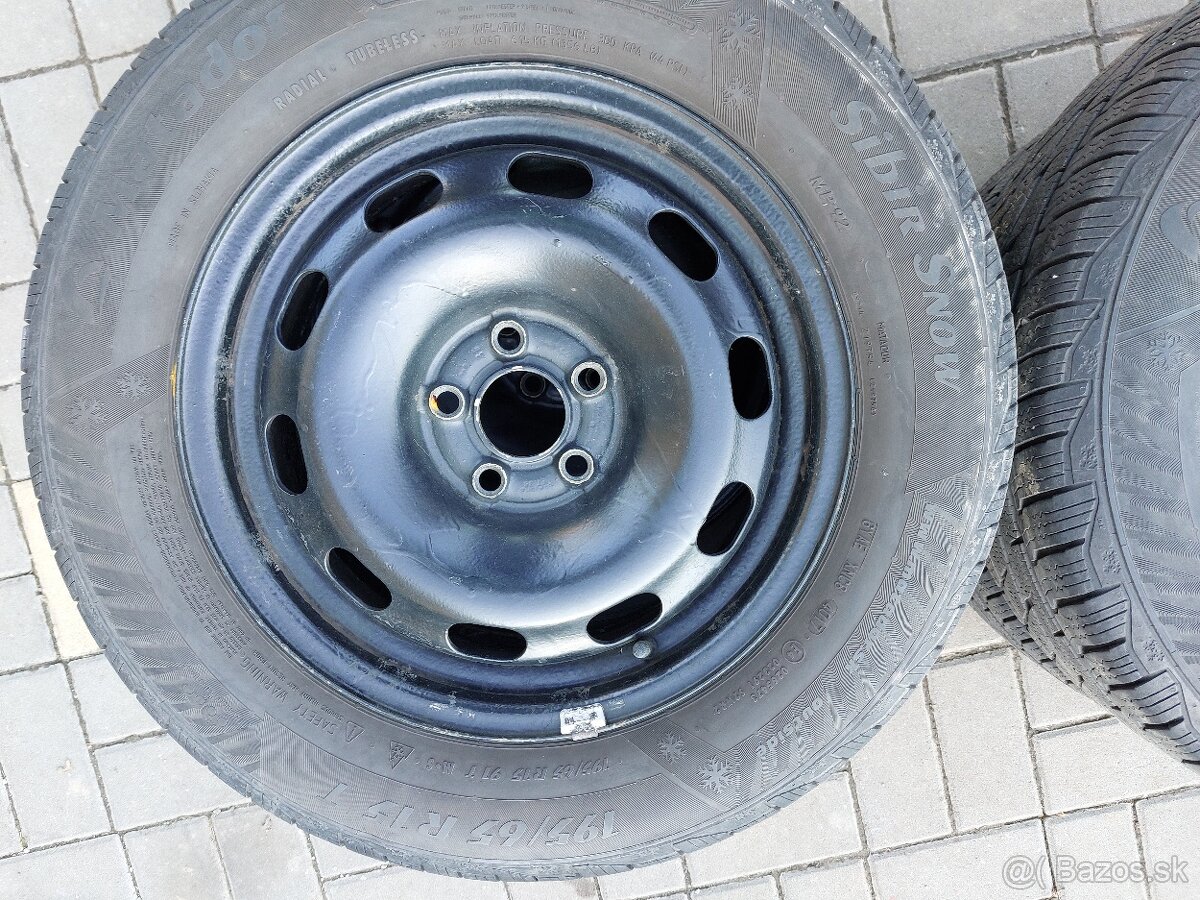 Predám komplet kolesa 1oktavia 195/65R15 91T