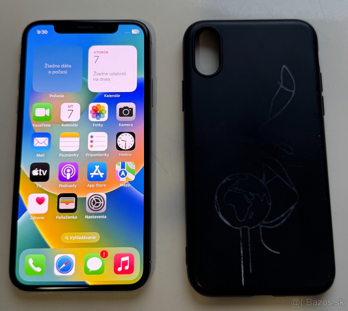 Apple iPhone X 64 GB White / 99% zdravie batérie