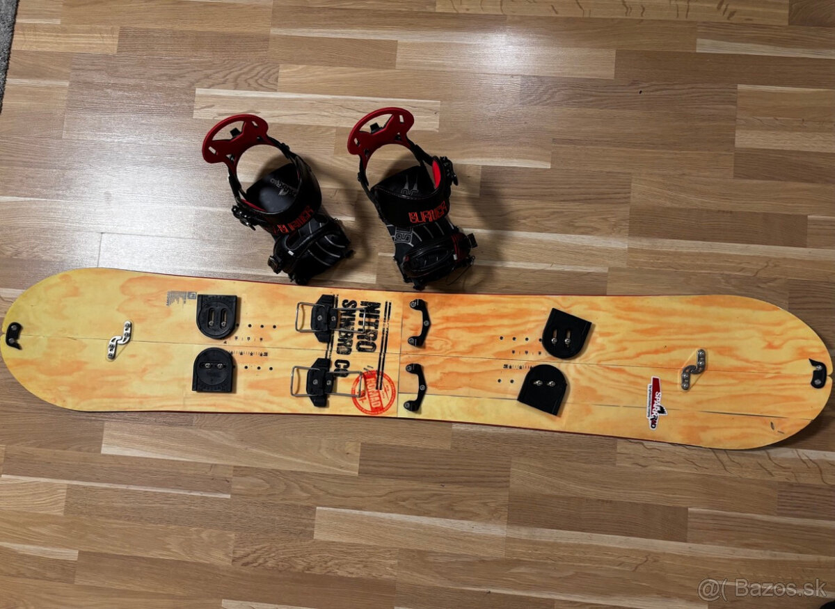 Splitboard Nitro Nomad 161 + viazanie Spark + pasy v cene