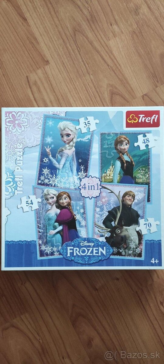 Puzzle Frozen 4 v 1