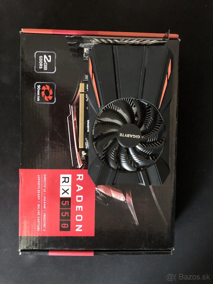 Grafická karta Radeon RX550 2gb