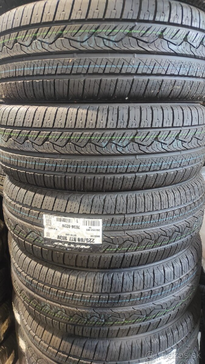 Nitto 225/60r17 letné nove