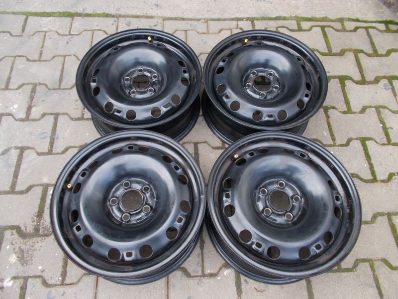 Plechové disky Škoda Rapid R15 5x100 4ks