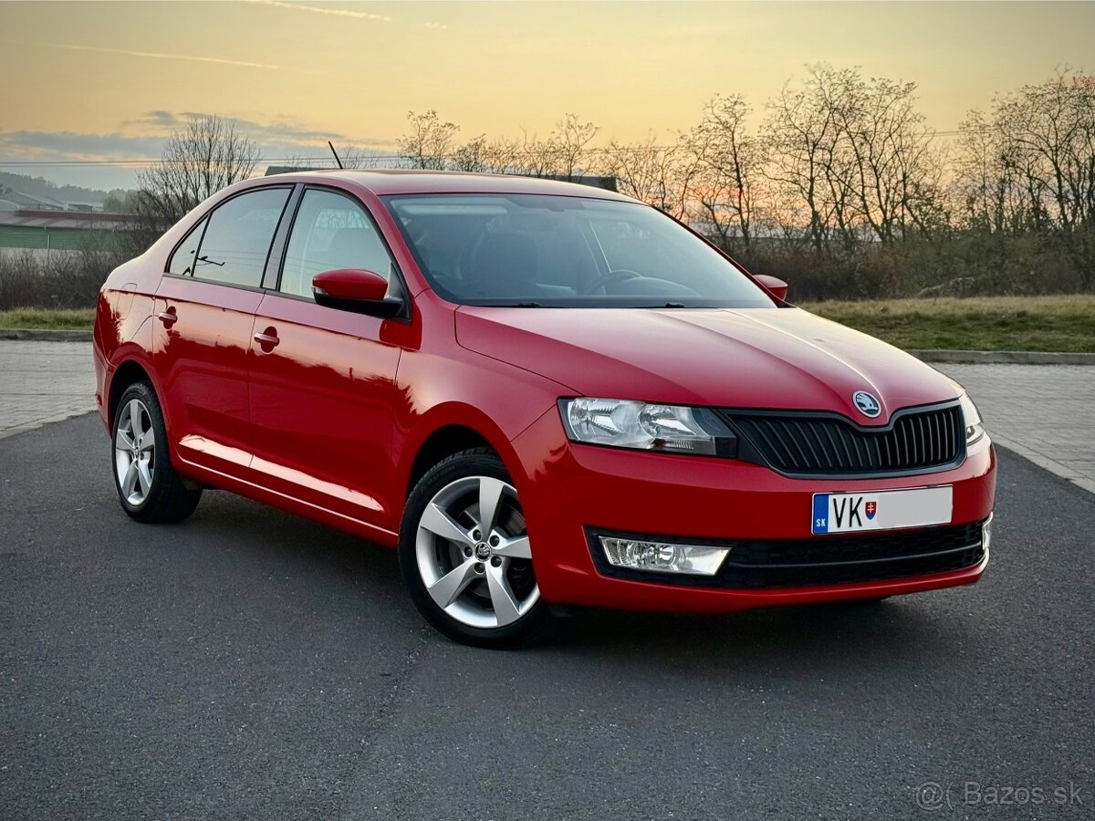 Škoda Rapid 1.2 TSi, 81kw/110k, Style, Plná výbava, Nebúrané