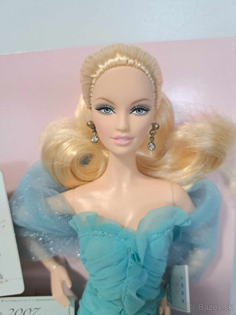 Na predaj zberatelska Barbie 2007 blond