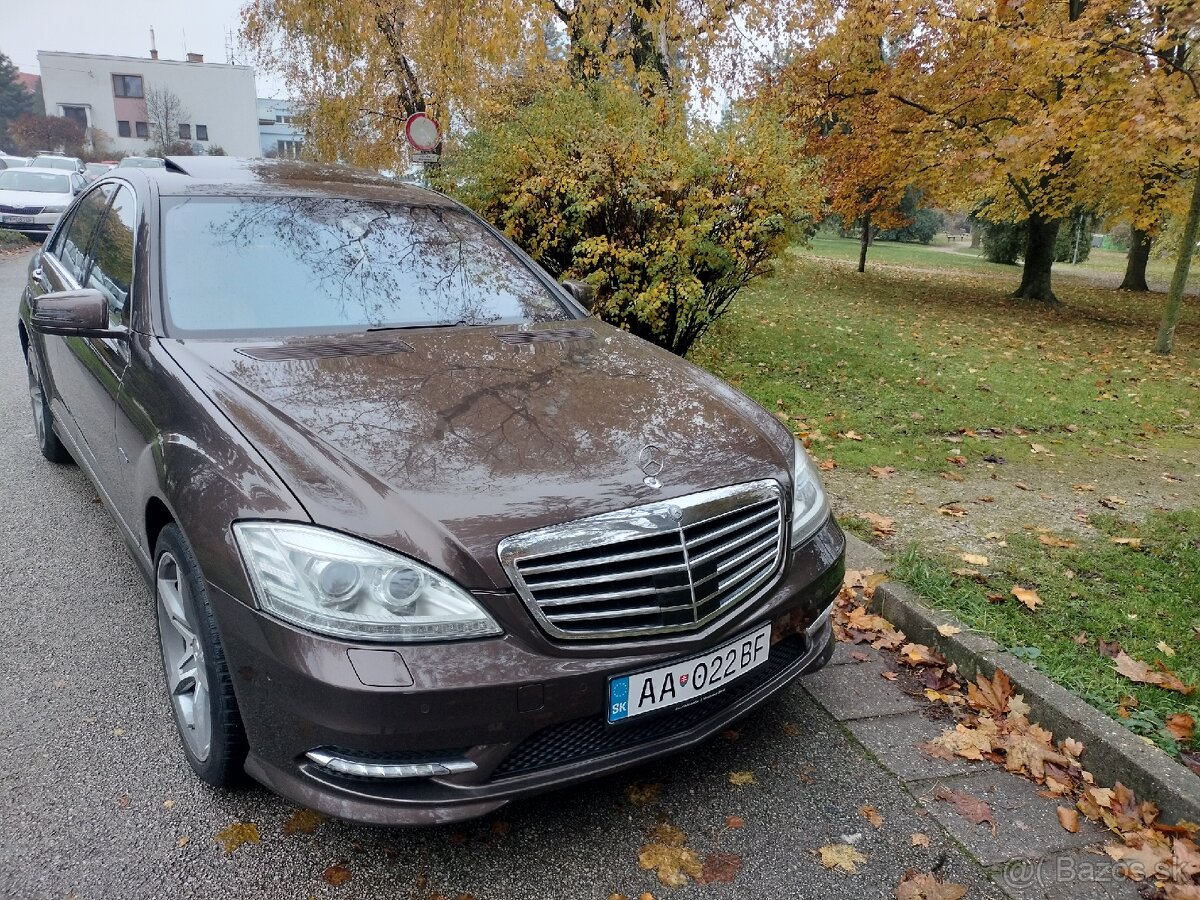 Mercedes S500 V8 BI-TIRBO AT/7 AMG 4MATIC 320KW