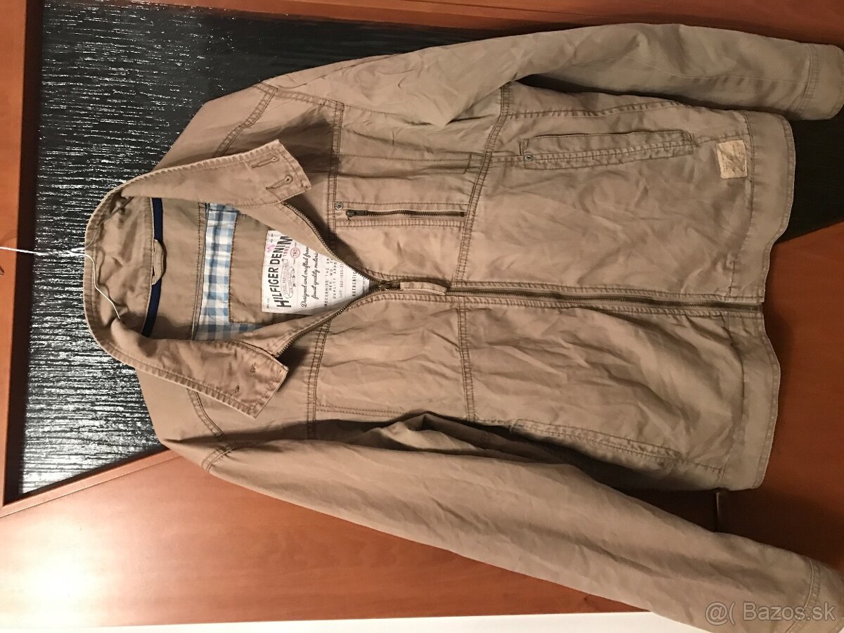 TOMMY HILFIGER originál caramel pánska bunda XL