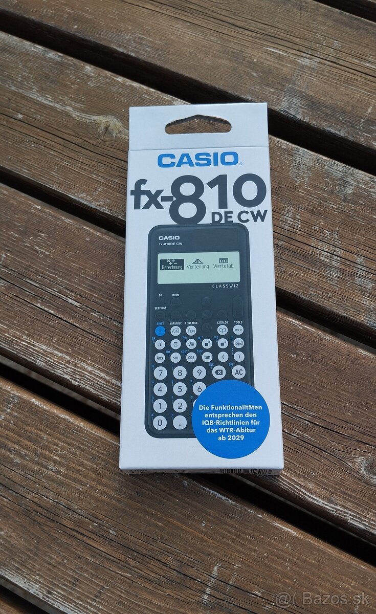 Kalkulačka Casio fx-810DE CW