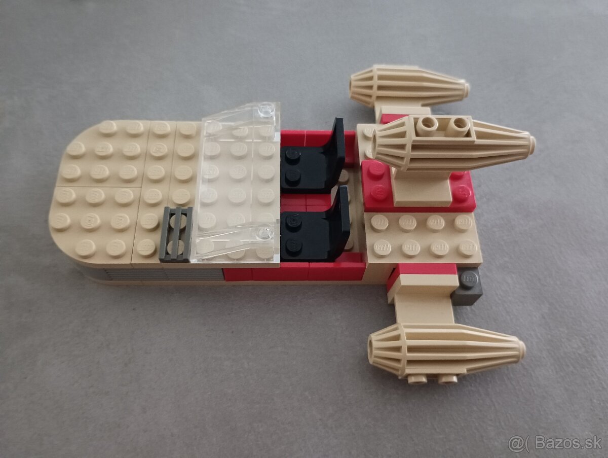 LEGO Star Wars 7110 Landspeeder + skladačky SW