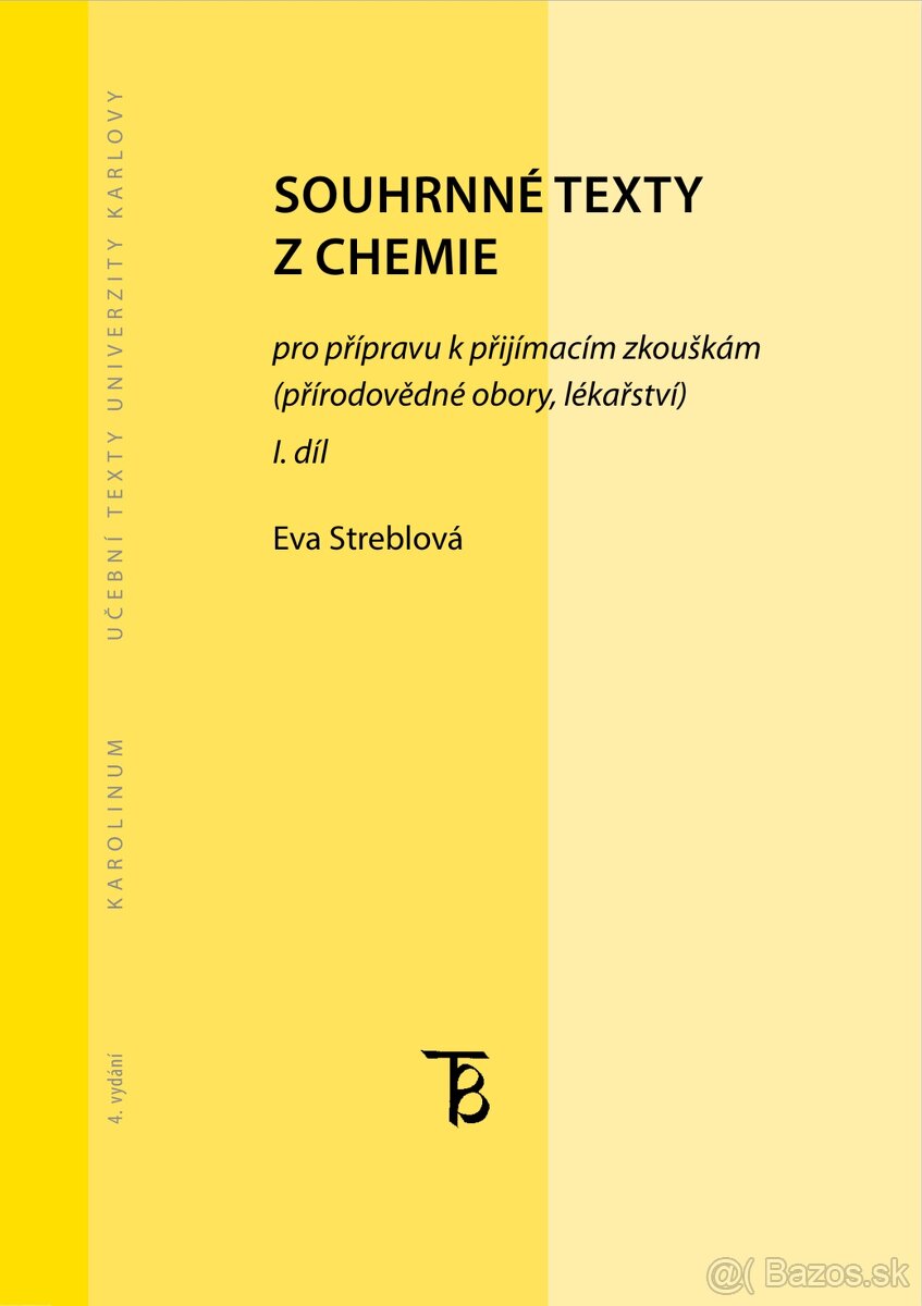 Streblová 1.díl - učebnica chemie