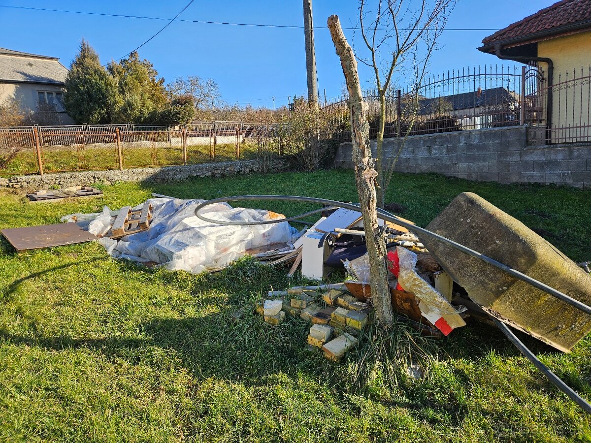 Hladam niekoho na odvoz odpadu