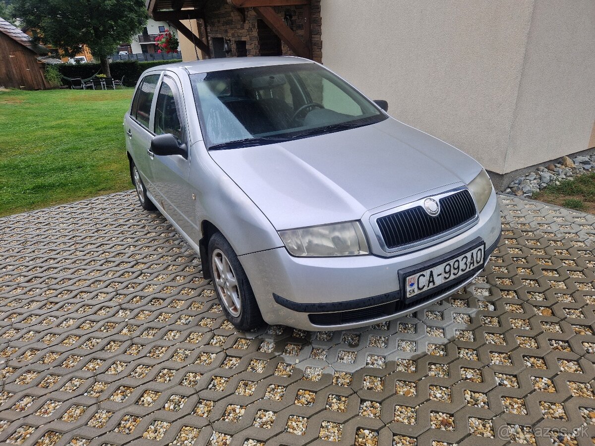 Skoda fabia 1 4 benzin plyn