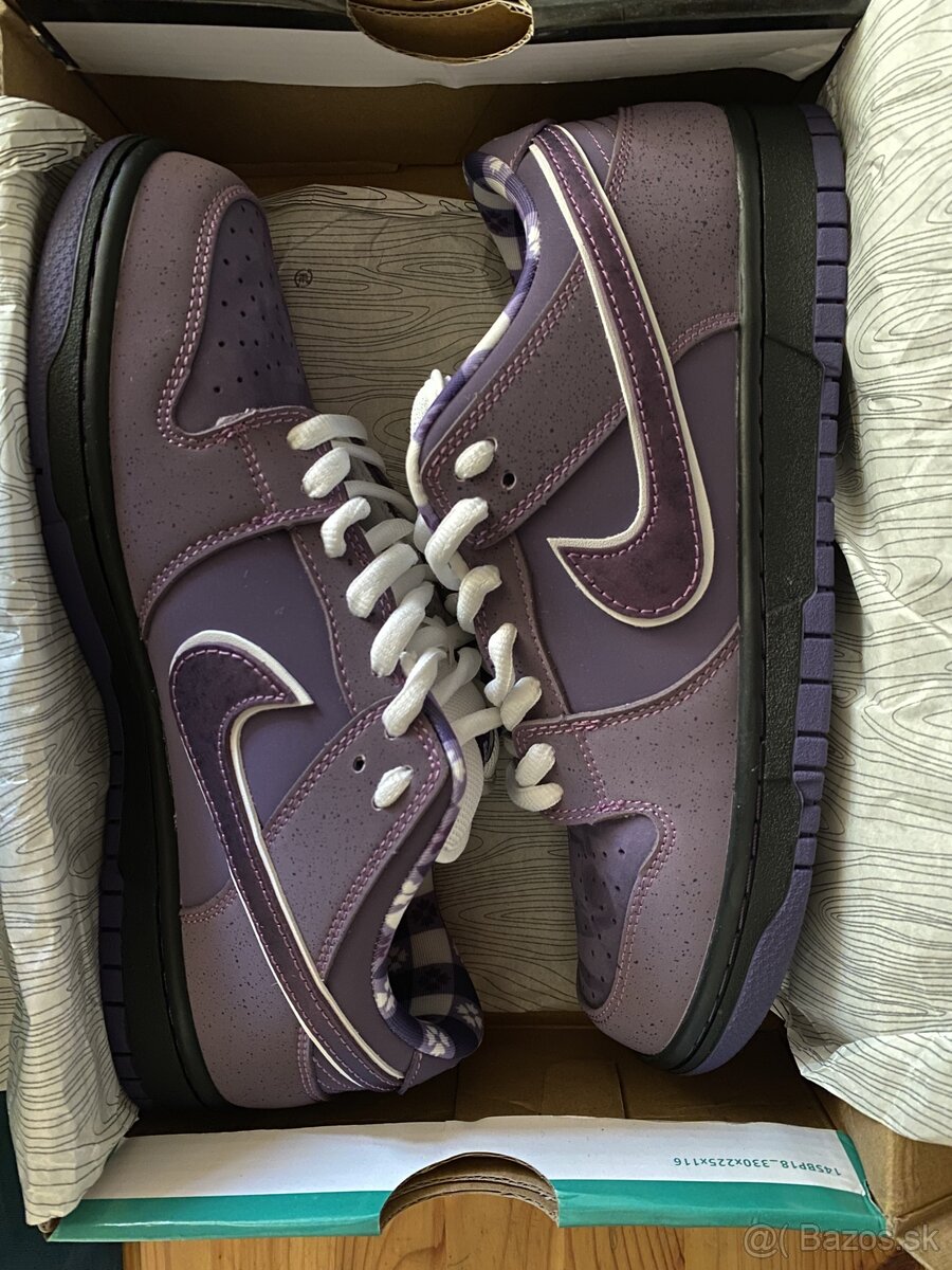 Nike dunk sb purple lobster