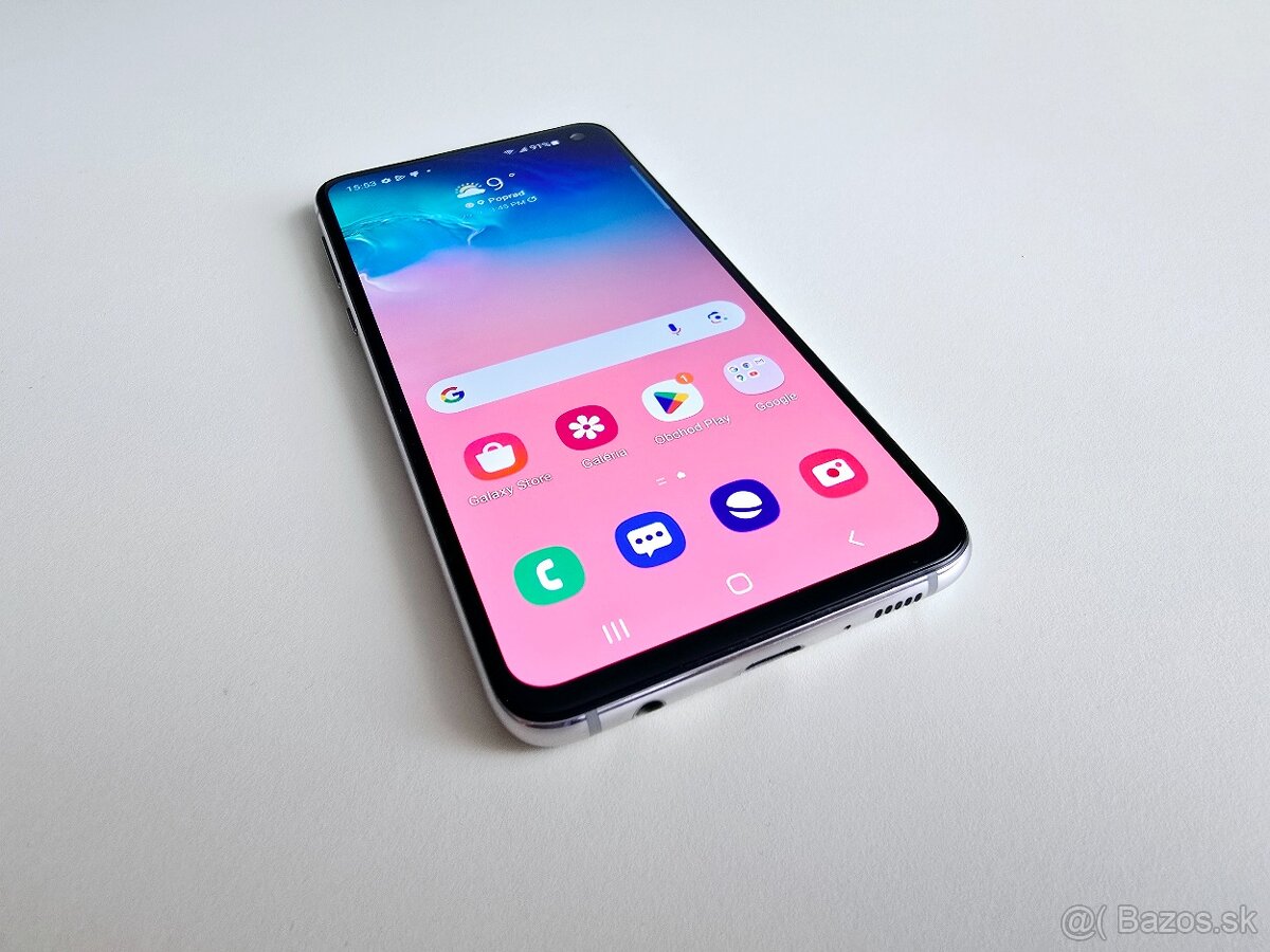 SAMSUNG GALAXY S10e TOP STAV