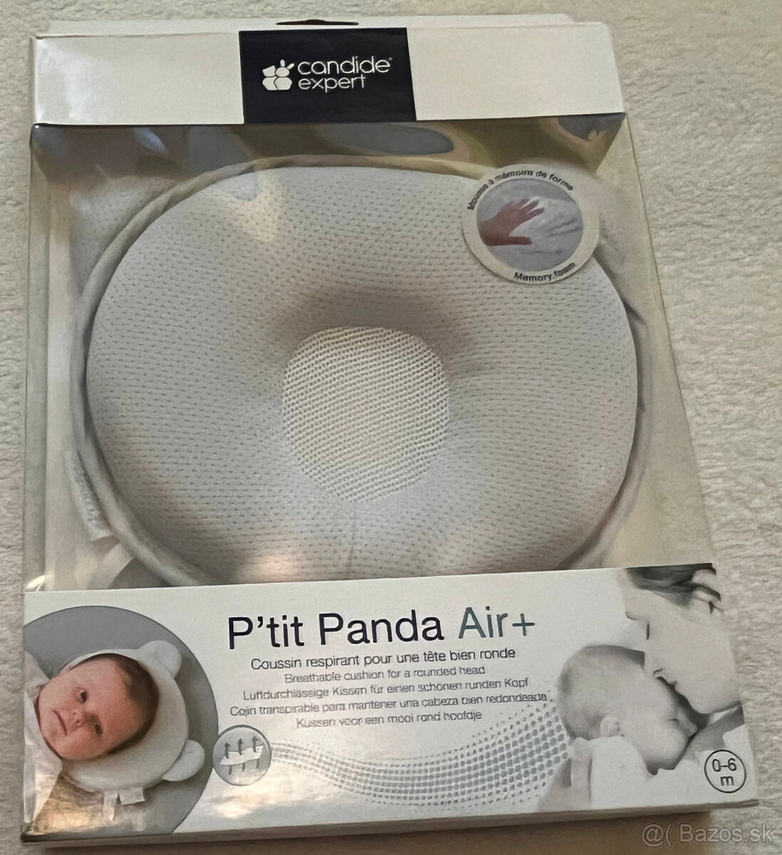 Detský vankúš PANDA AIR+