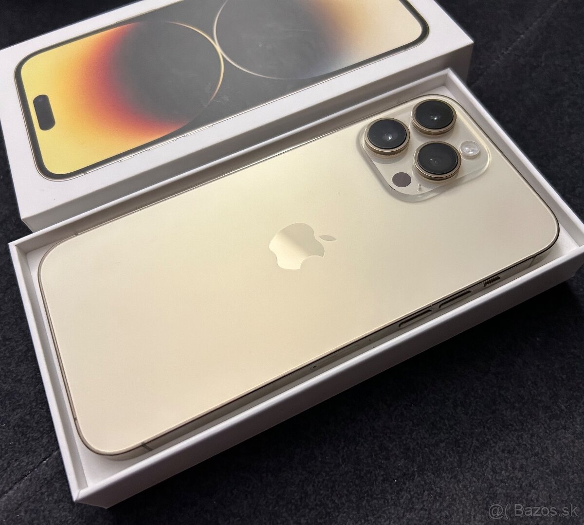 iPhone 14 Pro max 128GB Gold - super stav