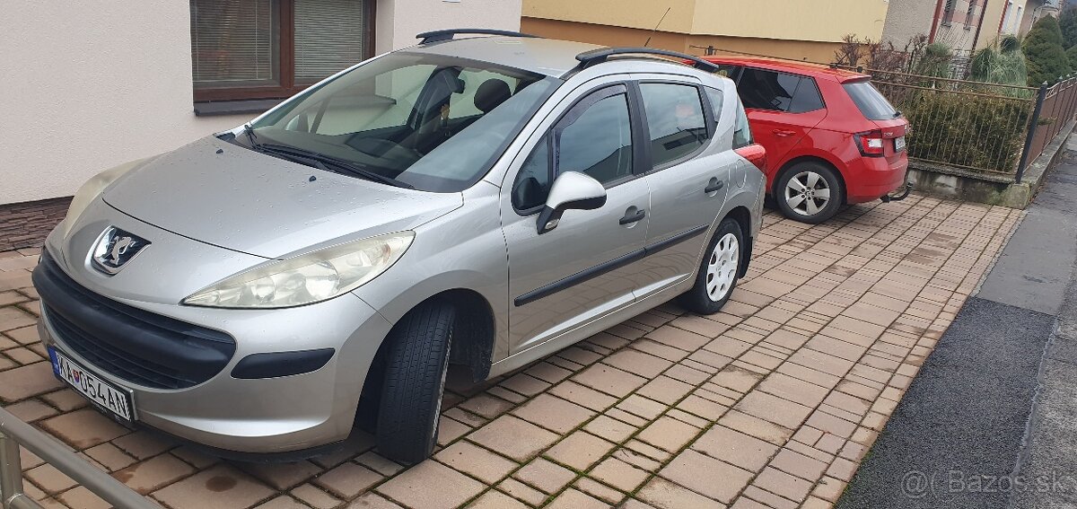 Predám Peugeot 207 SW 1,4 benzín 54 kW