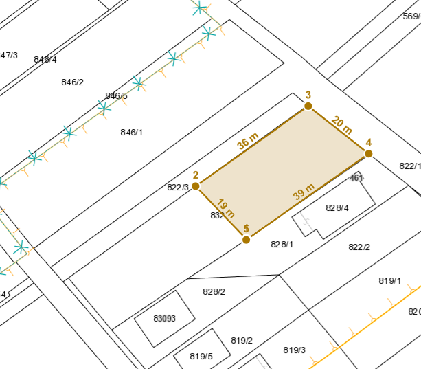 PREDAJ  Stavebný pozemok v obci Zvončín pri Trnave, 729 m2