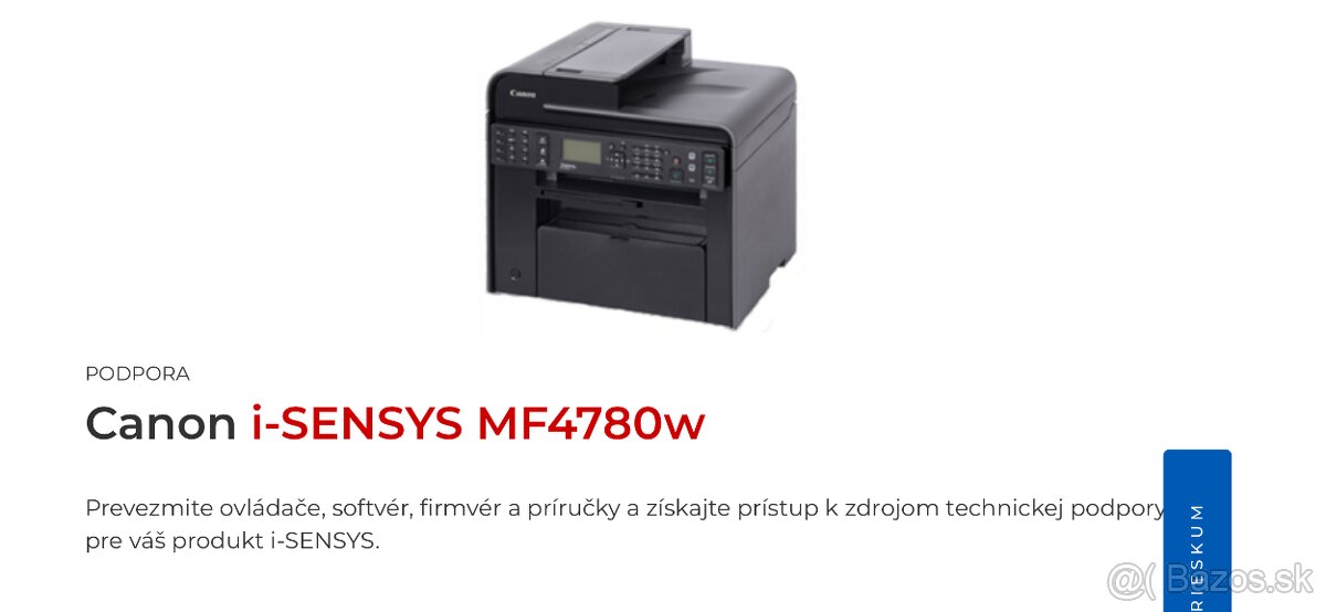 Canon i Sensys MF4780w