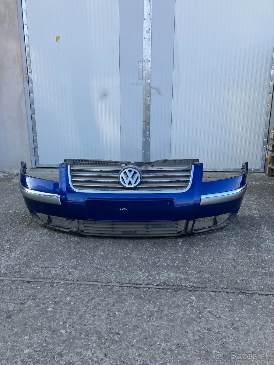 predni naraznik VW passat b5.5 00-05 modry maska