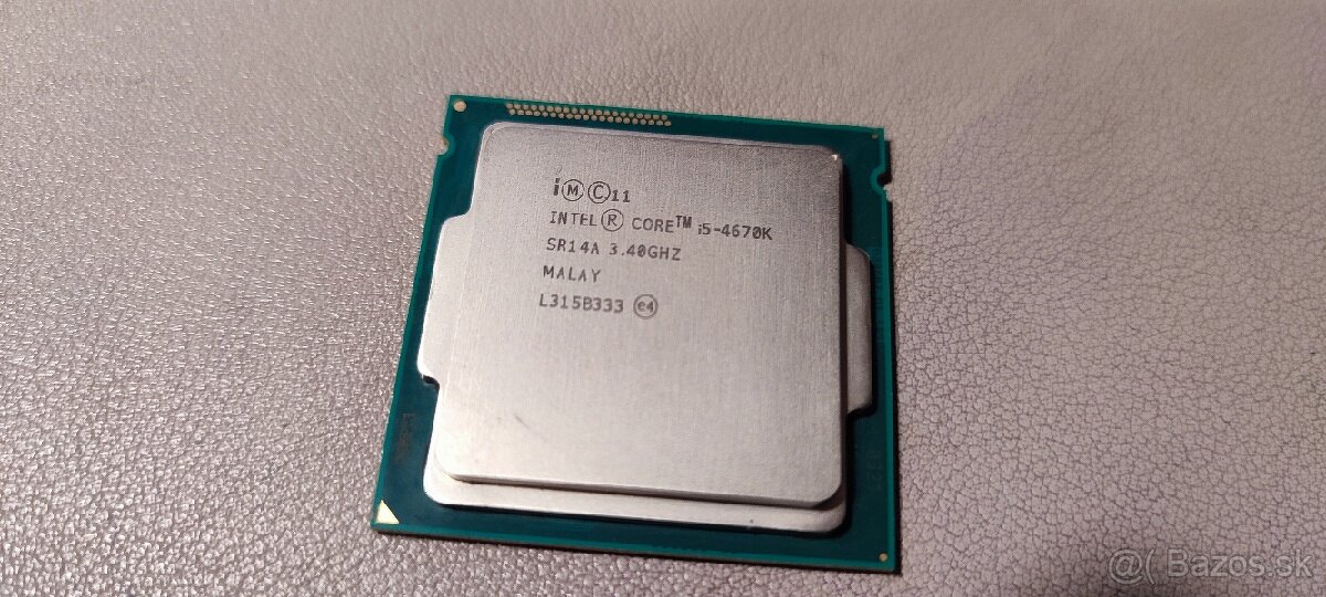 CPU I5 4670K