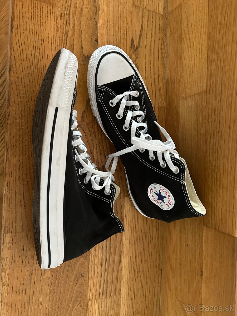 Converse All star kotnikové čierne tenisky 46,5/super stav