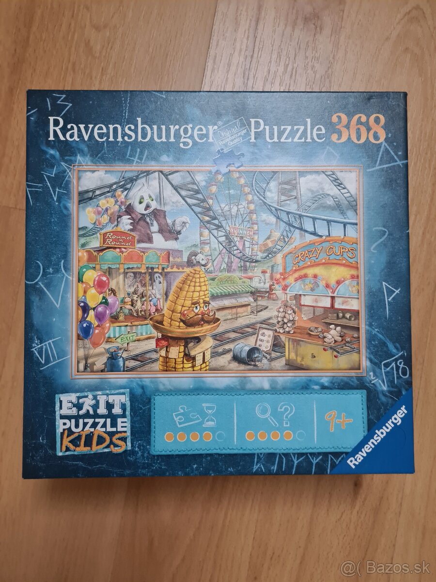 Ravensburger Puzzle Exit Kids - V zábavnom parku