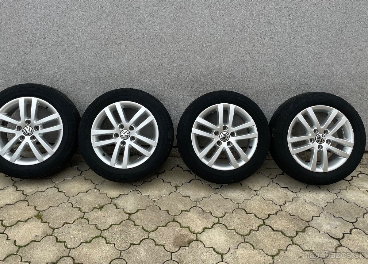 5x112 r16 BORBET LETNE PNEU 205/55 SEMPERIT