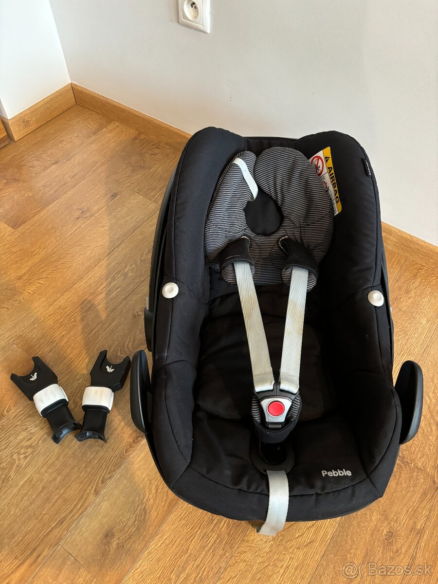 Autosedacka Maxi-Cosi Pebble + adaptery Bugaboo Cameleon