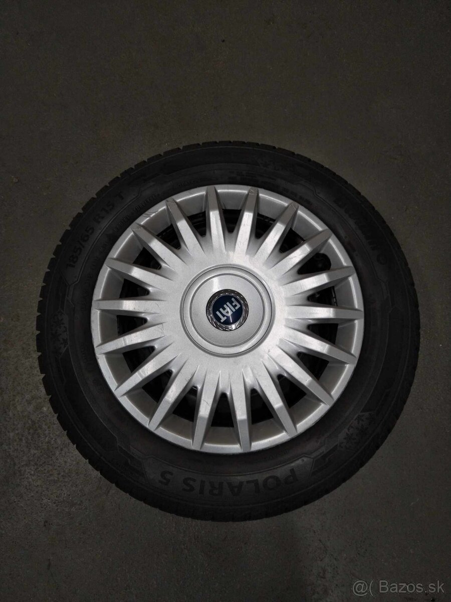 15" FIAT GRANDE PUNTO + zimné pneu.