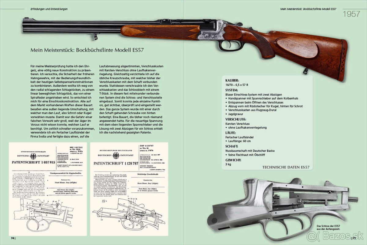 EXTREMNE ZRIEDKAVY gulobrok BLASER ES57 Diplomat