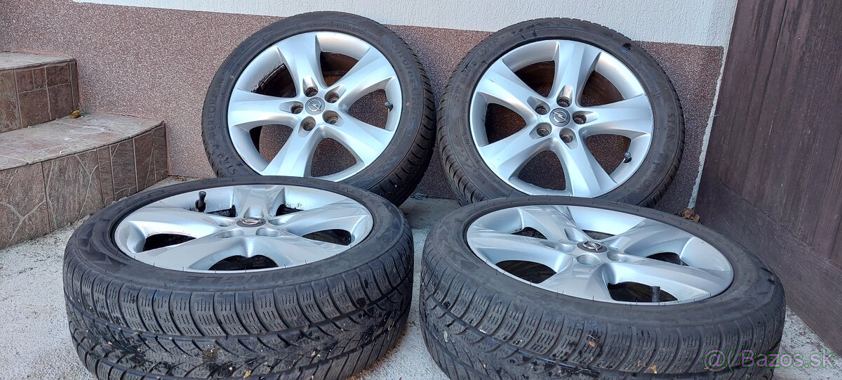 Alu Opel 5x105 a zimné 215/50 R17