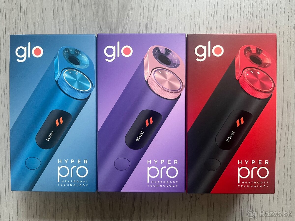 Nove zariadenie Glo hyper Pro + 5 krabiciek VEO