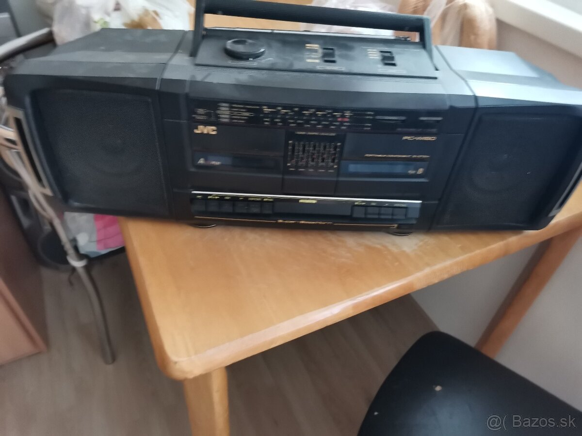 Jvc pc-w150 boom box magnetofón