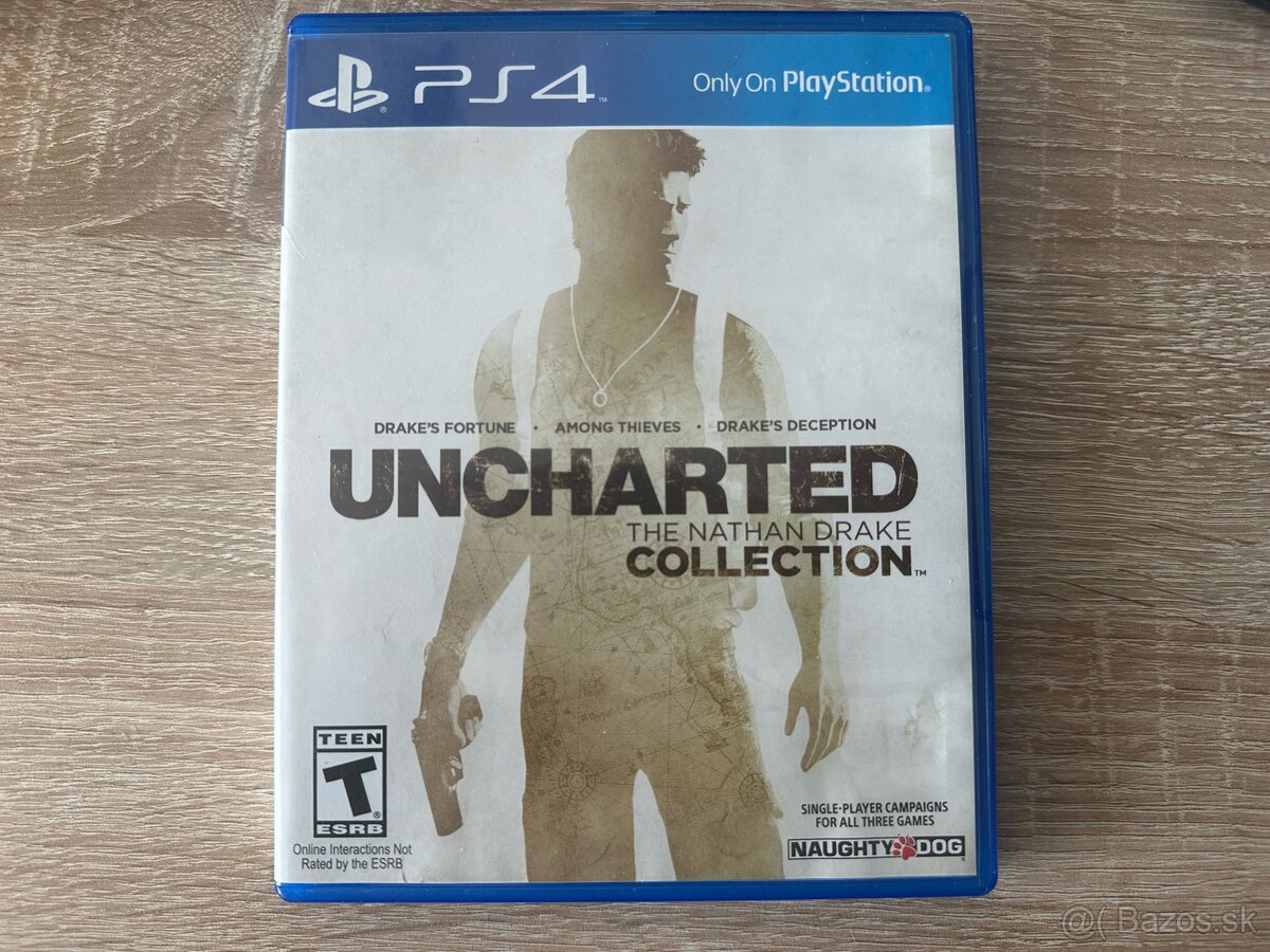 Uncharted the Nathan Drake Collection PS4