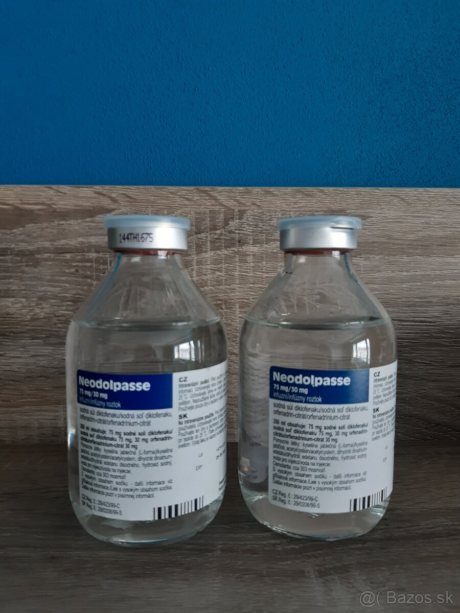 Infúzny roztok - Neodolpasse 250 ml