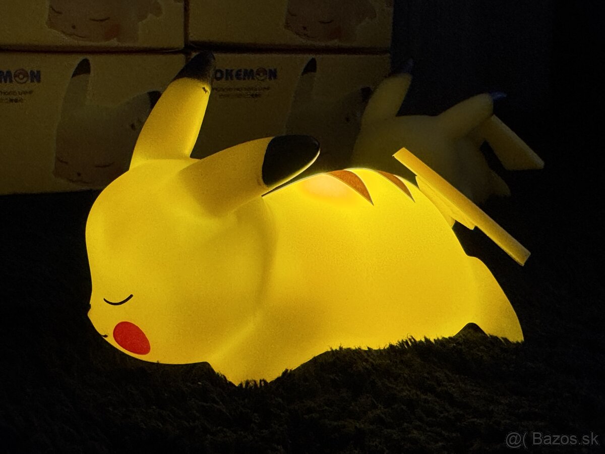 Pikachu nočná lampa