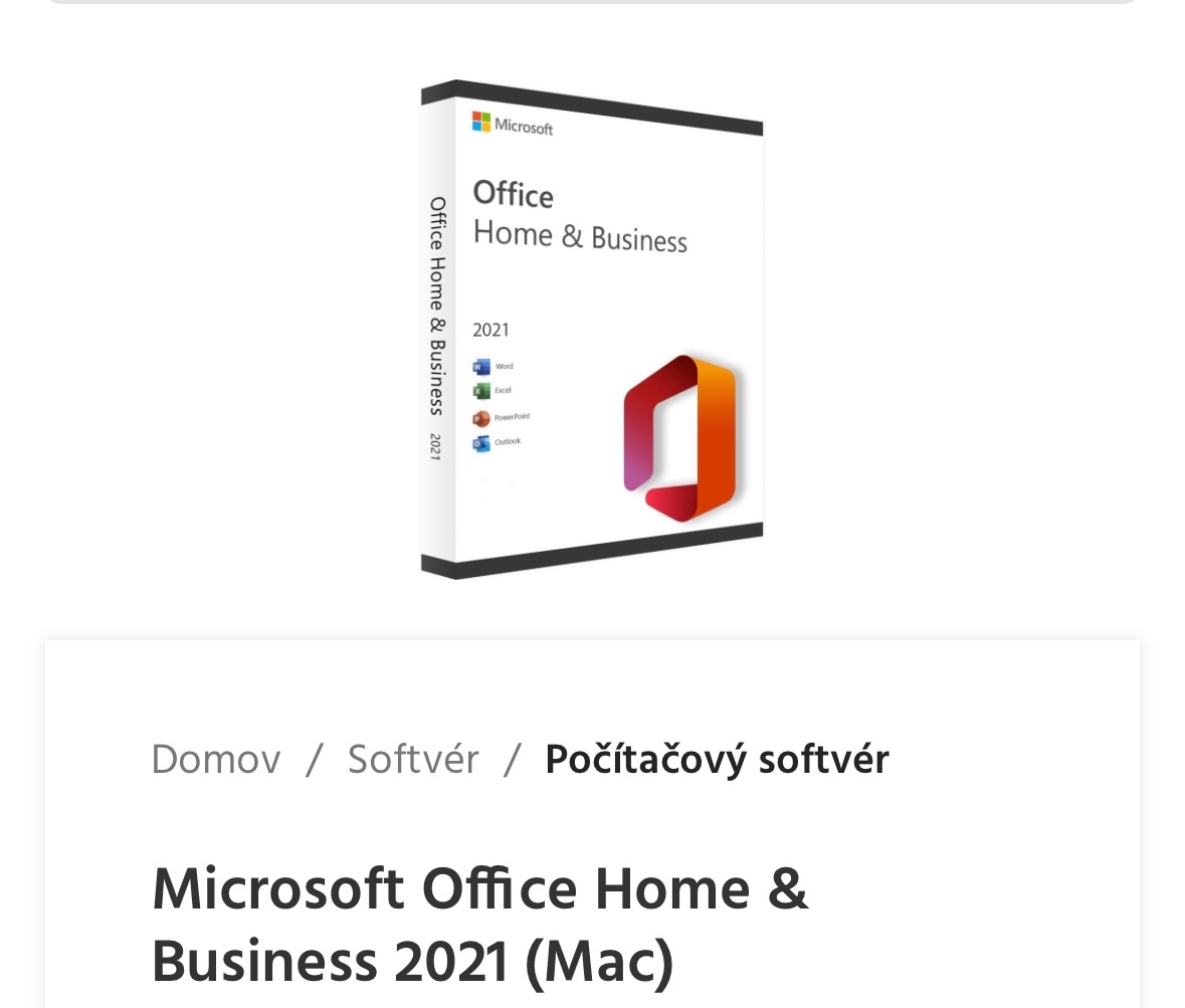 Microsoft office home & business Mac