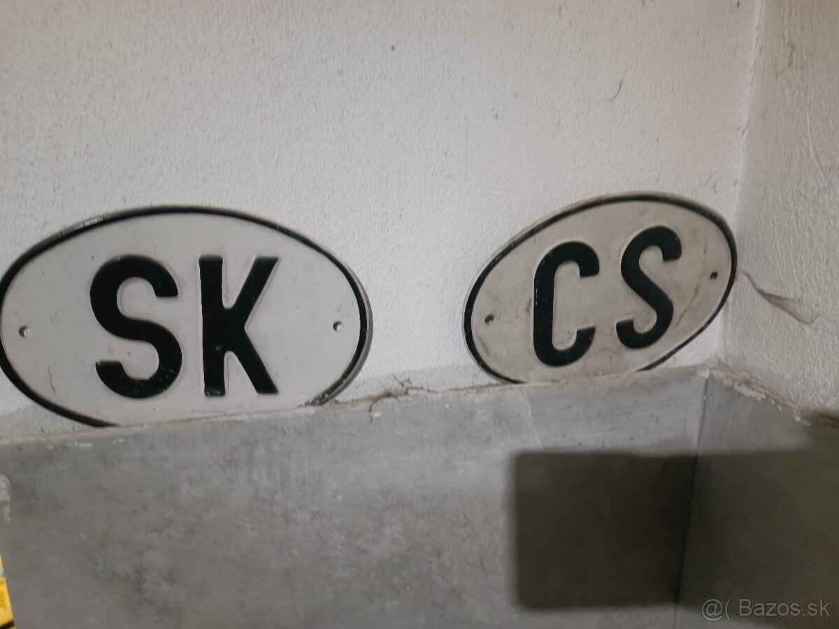 Tabuľka SK/CZ