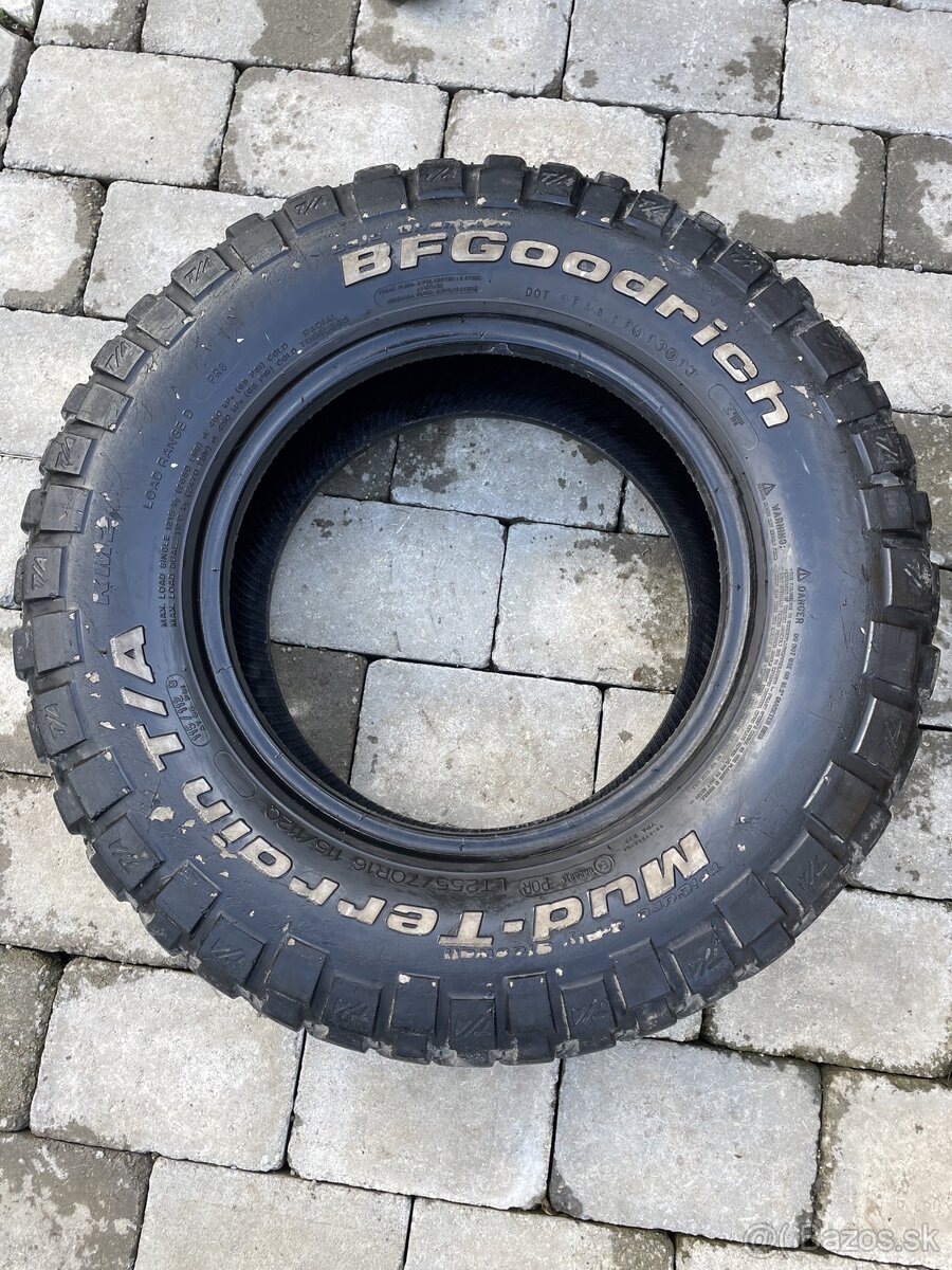 Offroad pneumatiky BFGoodrich 255/70 R16