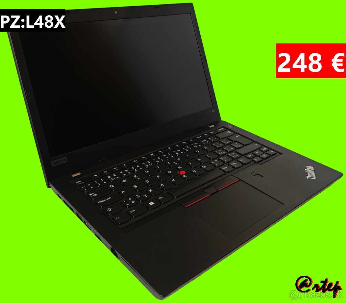 14" Lenovo ThinkPad – Intel Core i3 / 16GB RAM / 500GB SSD