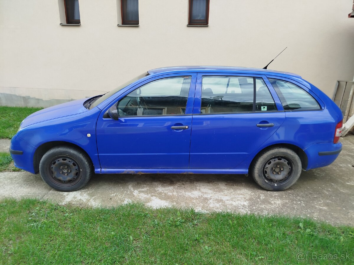 Fabia 1 LPG nepojazdné