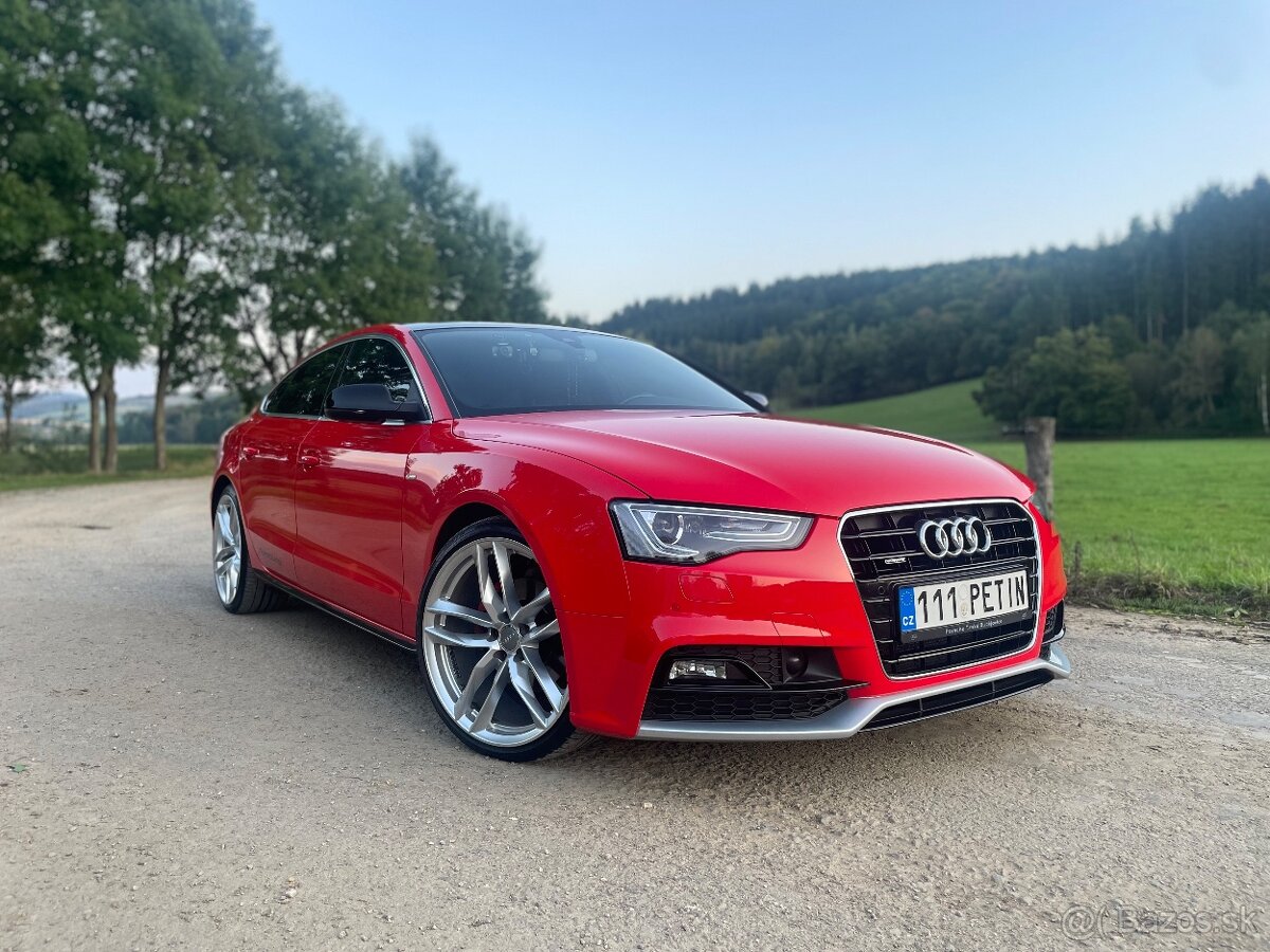 AUDI A5 Sportback Quattro 3x S-line TOP STAV DPH