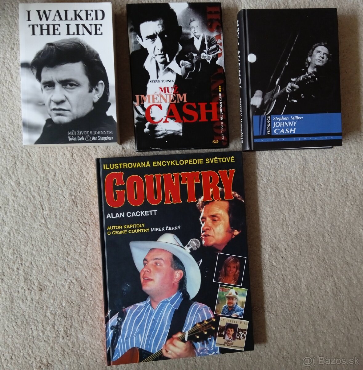 Johnny Cash,Country encyklopedia,Edith Piaf,Hana Hegerová