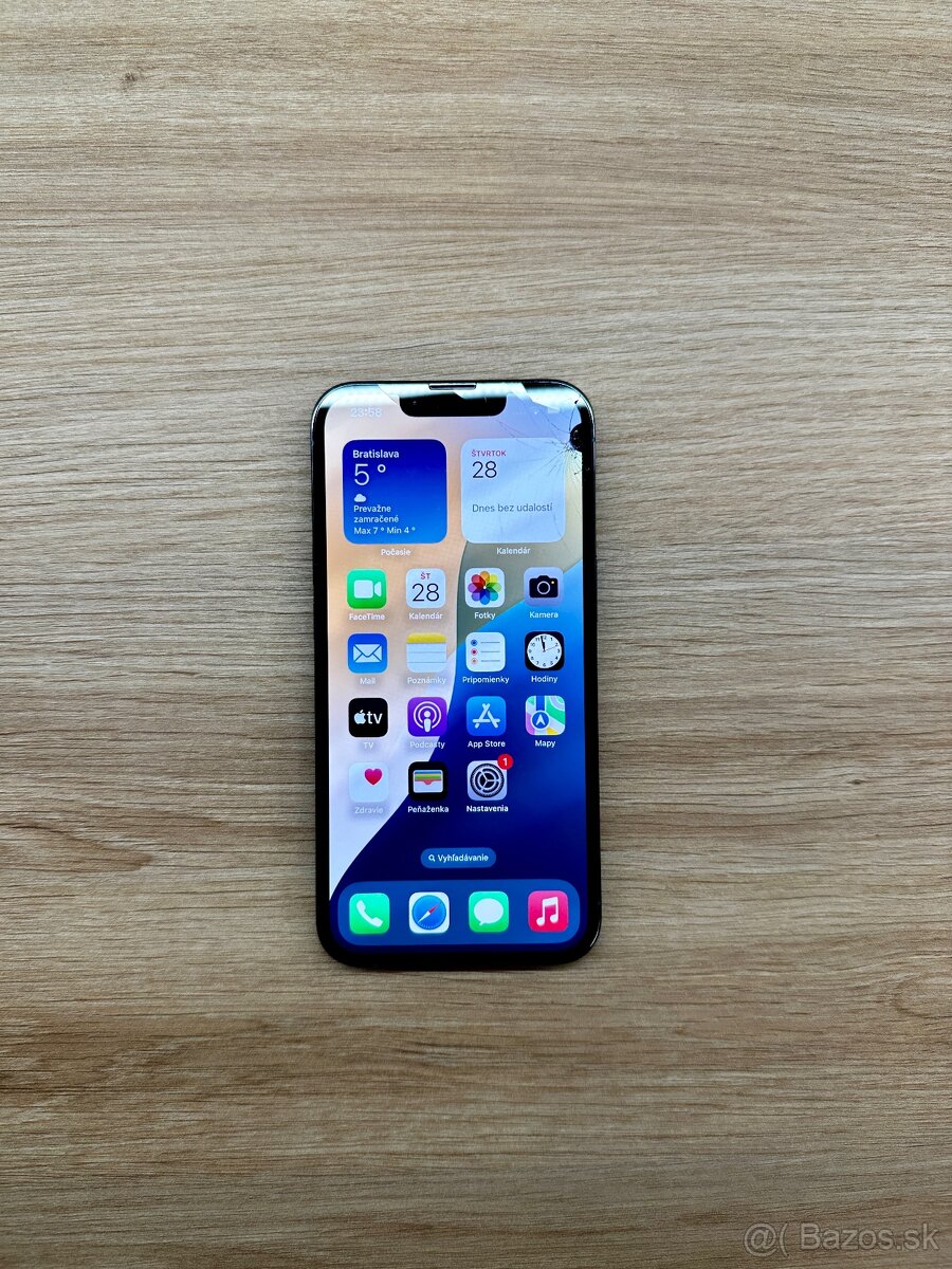 iPhone 13 Pro 256 GB Sierra Blue (poškodený displej)