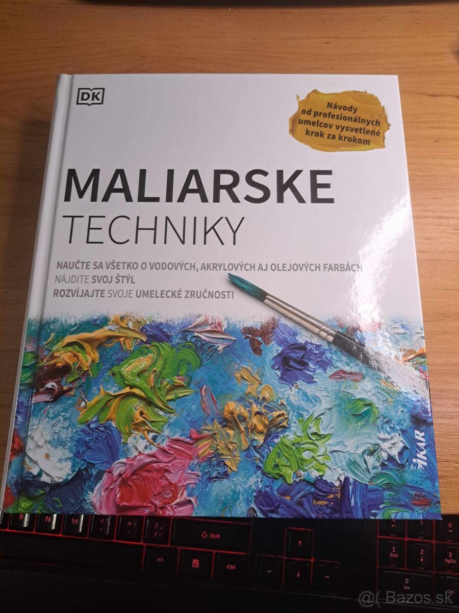 Predám knihu - Maliarske techniky (vodovky, olej, akryl)