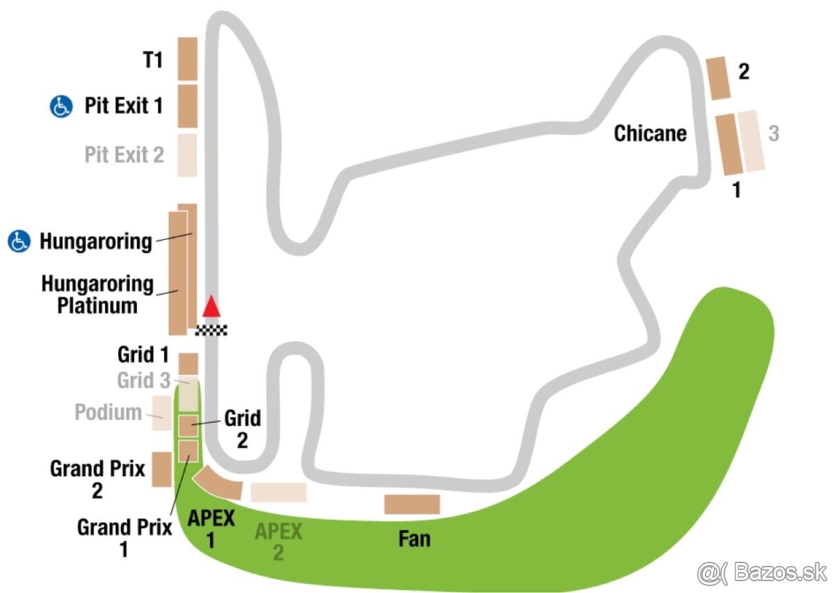 F1 Hungaroring Budapešť 1-3 August 2025