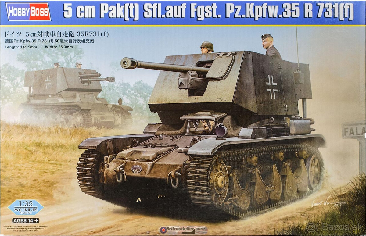 predám plastikový model PTK 1:35