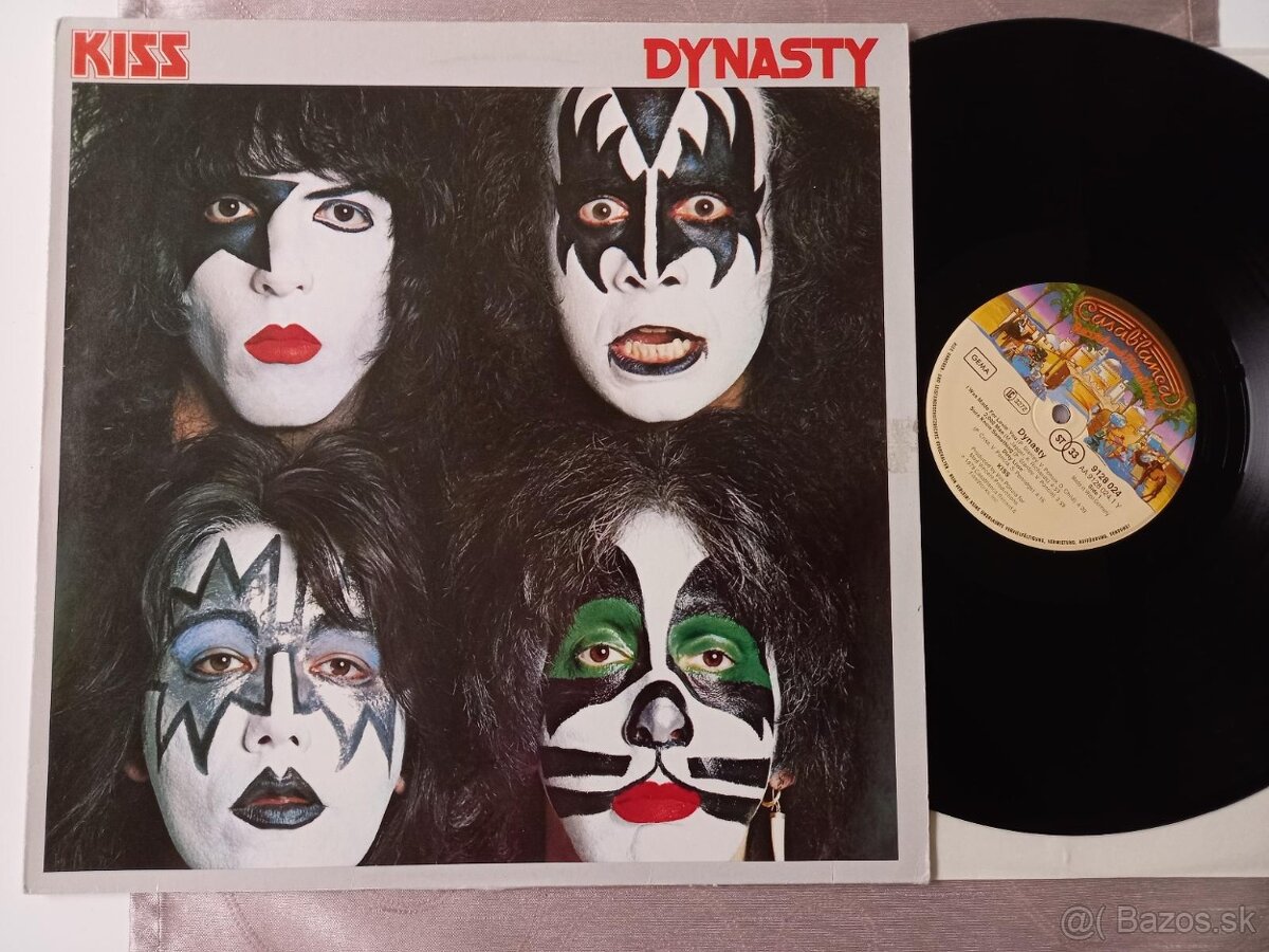 KISS  „Dynasty„ /Casablanca  1976/ vinyl=skvely stav, pozn: