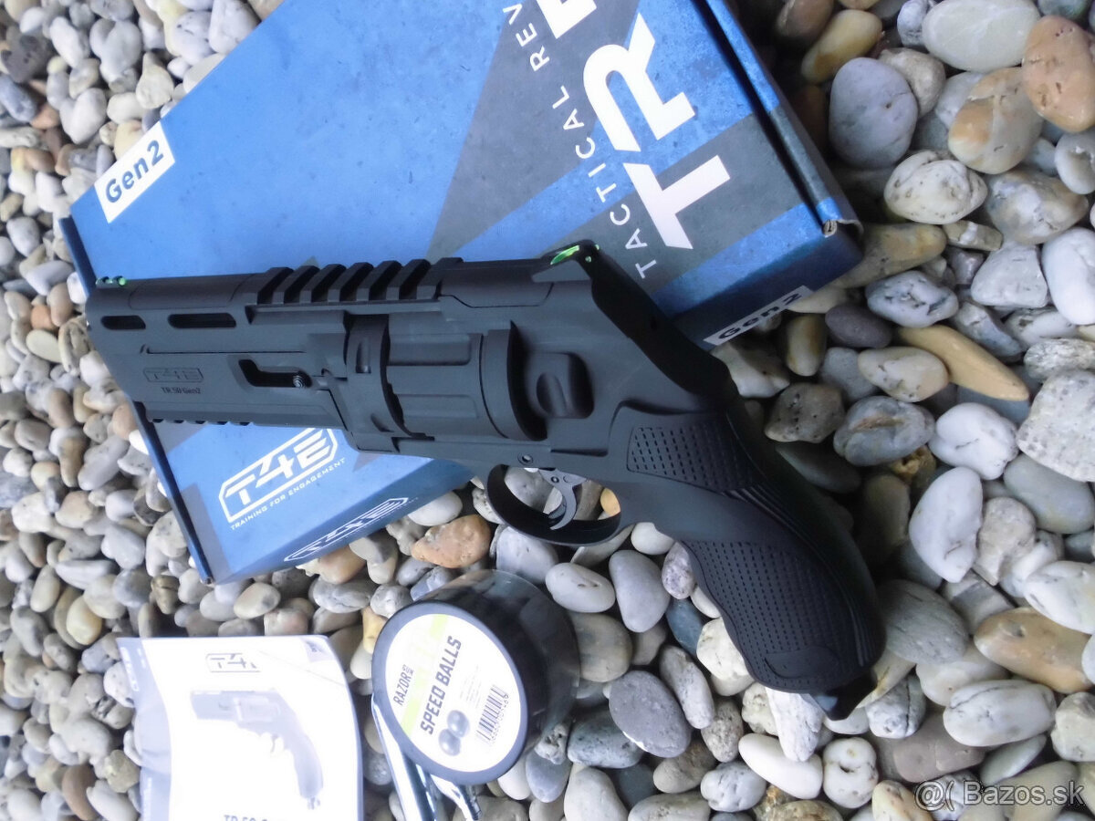 Revolver Umarex T4E TR 50 Gen2 1-balenie streliva 3-co2